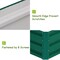 Costway 40x32 Inch Patio Raised Garden Bed Vegetable Flower Plant Dark Green New